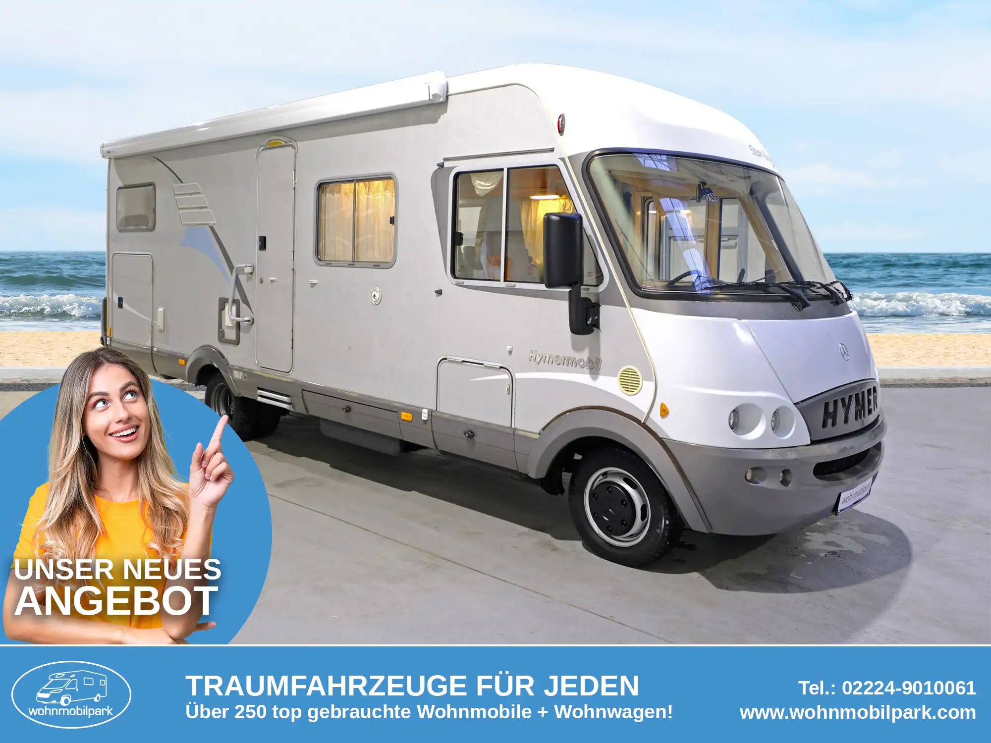 HYMER-ERIBA S 700 StarLine Wohnmobil gebraucht kaufen